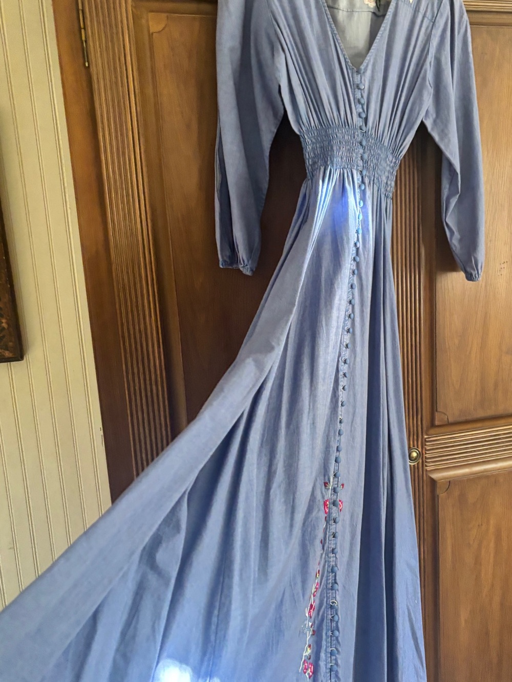 Designer Maxi Dress - Picture 2 of 9